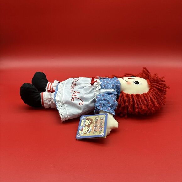 Raggedy Ann 100th Anniversary Classic American Rag Doll 17” Plush Hasbro Aurora - Picture 3 of 8